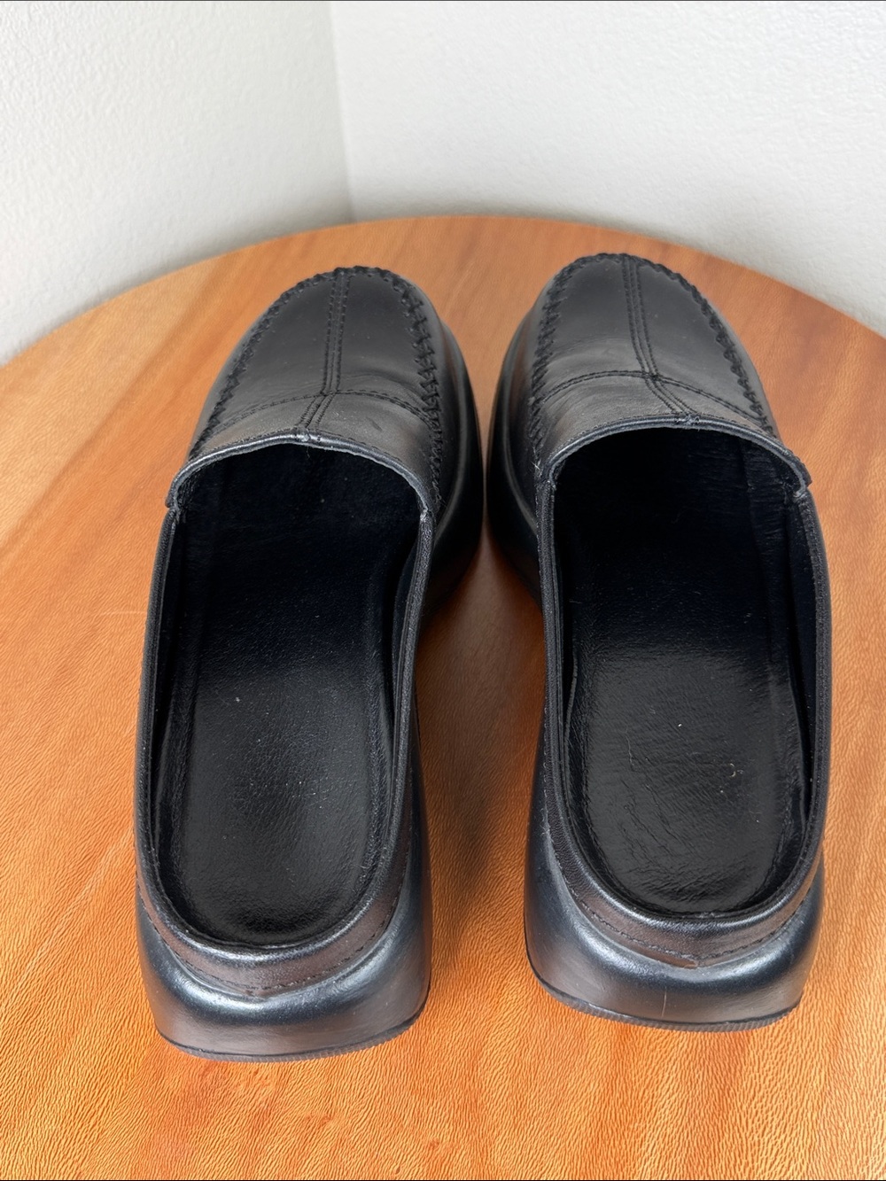 Dansko Patchwork Clogs Mules Comfort Leather Slip On Shoes Black Size 37/7 - Picture 7 of 16